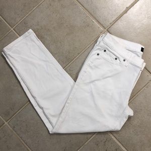White Girlfriend Jeans